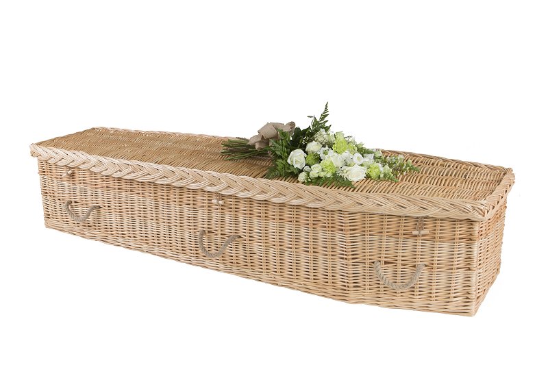 Willow traditional coffin
